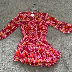 Misa los Angeles Colorful Dress Size M